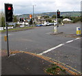 Red lights at the bottom of Walkley Hill, Stroud