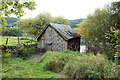 Wooden boathouse