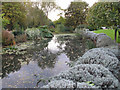 SO9436 : Mill pond, Upper Court, Kemerton by David Hawgood