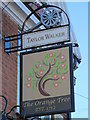 Sign for The Orange Tree, Highfield Road, N21