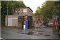 NY7146 : AFC scrapyard on Station Road, Alston by Ian S