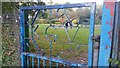 Gate  to the playpark at the King George V Playing Fields, Maghull