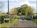 NZ2828 : Access road for Lowfield Farm by Trevor Littlewood