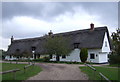 TL8170 : Thatched cottages, Flempton by JThomas
