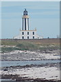 HY7743 : Sanday: Ayre Sound stands between us and the lighthouse by Chris Downer