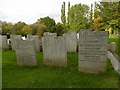 TQ3574 : Salvation Army Graves at Camberwell New Cemetery by Marathon