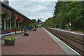 The southbound platform, Spean Bridge station