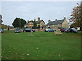 Village green and sign, Little Downham