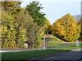 Divergent footpath to Ledwych Gardens