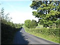 Ballymaglave Road approaching the junction with the A24 (Drumaness Road)