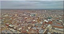 SD3036 : Looking north-east from Blackpool Tower by Chris Morgan