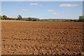 ST7293 : Ploughed field near Charfield by Philip Halling