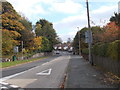 School Lane - viewed from Crossley Lane