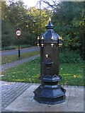 SP3277 : Restored drinking fountain by E Gammie
