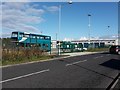 NZ2788 : Arriva bus depot, Ashington by Graham Robson
