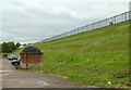 SP0487 : Dam wall, Edgbaston Reservoir by Alan Murray-Rust