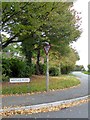 Oldway Road (A38) seen from the end of Hoyles Road, Wellington