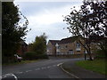 Looking from Wykeham Close, across to Old Forge Close