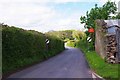 Road passing the Post Office, Longtown, Herefs