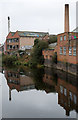 Factories by the side of the River Soar