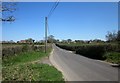 B3164 approaching Whetley Cross