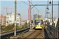 Terminating tram at Cornbrook