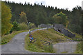 Bridge over the Highland main line at Slochd Mhuic