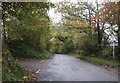 Lane junction by Down Farm