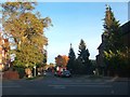 Claremont Road at the junction of Southborough Road