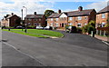 Wayland Road houses around a semicircle, Whitchurch, Shropshire