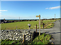 Wales Coast Path direction board