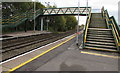 Whitchurch (Shropshire) railway station footbridge