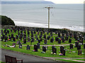 SH6017 : Barmouth cemetery by John Lucas