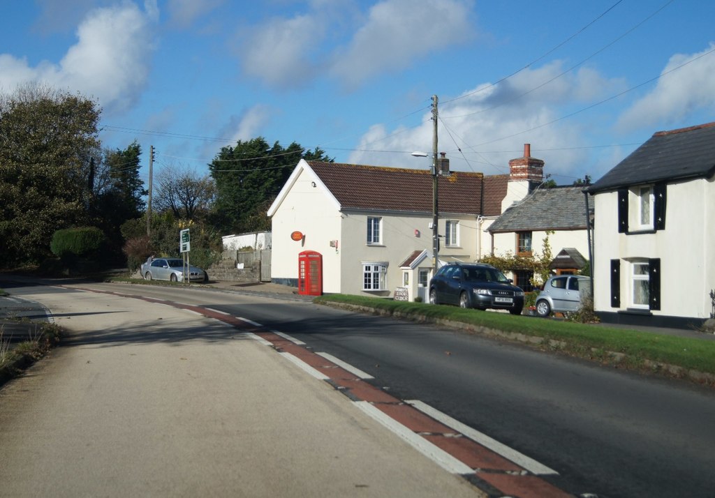 A39 in Bucks Cross © Mr Ignavy :: Geograph Britain and Ireland