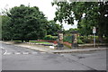 Entrance to Burley Rec from Cardigan La / Park View Rd junction