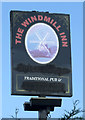 Sign for the Windmill Inn