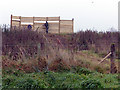 SD3402 : Bird hide Lunt Meadow Nature Reserve by Norman Caesar