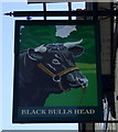 Sign for the Black Bulls Head, Openwoodgate