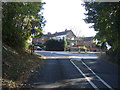 Approaching a roundabout on Bywell Lane (A609)