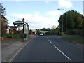Bus stop and shelter on Chapel Street, Kilburn 