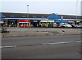 ST3090 : Row of shops, Malpas Road, Newport by Jaggery