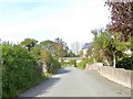 Private road and public footpath to Luscott Barton