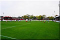 Football match at Hurst Cross