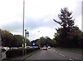 Bus stop next to Concord Club in Stoneham Lane