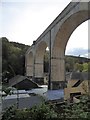 Chelfham Viaduct and school buildings