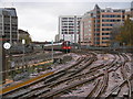 Tracks west of Harrow-on-the-Hill station