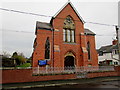 Caersws Baptist Church and churchyard