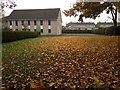 Fallen leaves, Omagh Independent Methodist Church