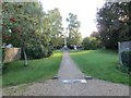 Path to the War memorial