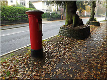 TM1645 : 77 Henley Road George V Postbox by Geographer